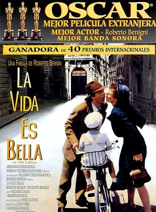 Cartel de  La vida es bella